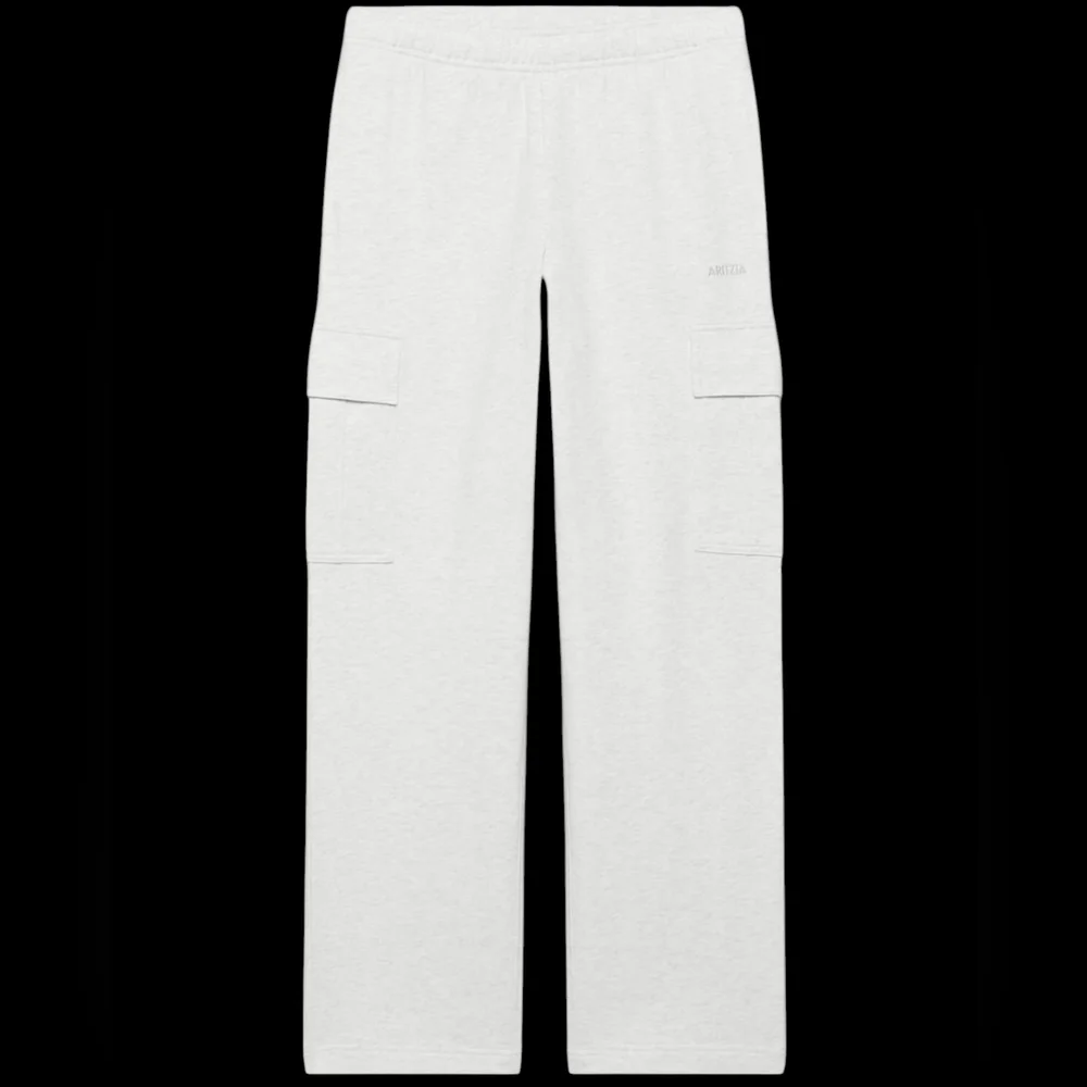 Aritzia Wide Leg Pants in White - Picture 8 of 16